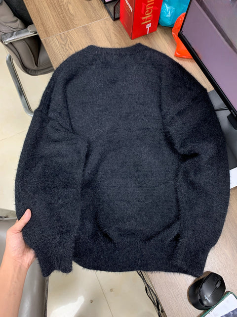 GKIKZ MR/047 FAUX MINK LOOSE SWEATER