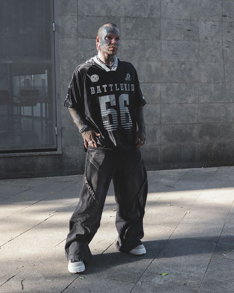 Raglan Sleeve Ice Oversized Jersey