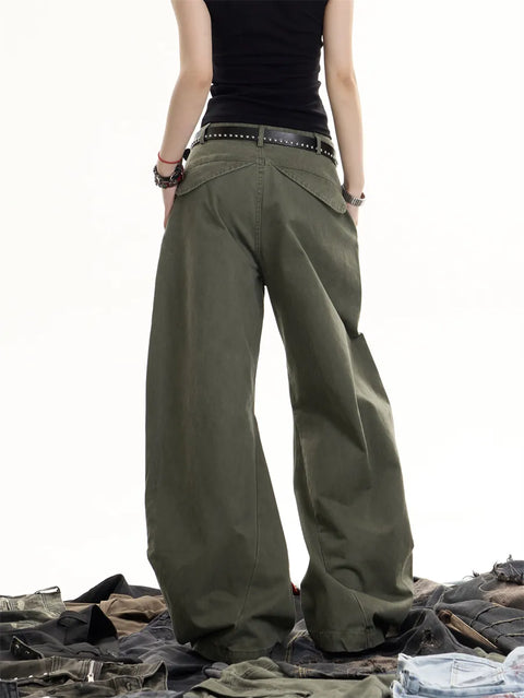 GKIKZ TERRAIN CUT COTTON TROUSERS