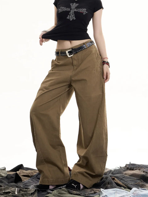 GKIKZ TERRAIN CUT COTTON TROUSERS
