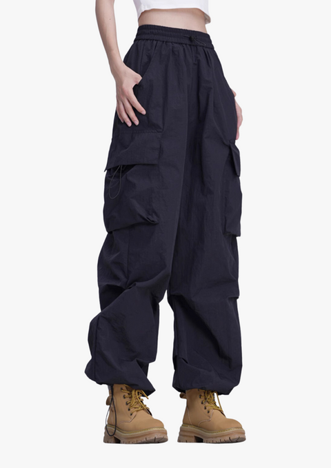 GKIKZ BLOCK COLOUR'S LARGE POCKET CARGOS