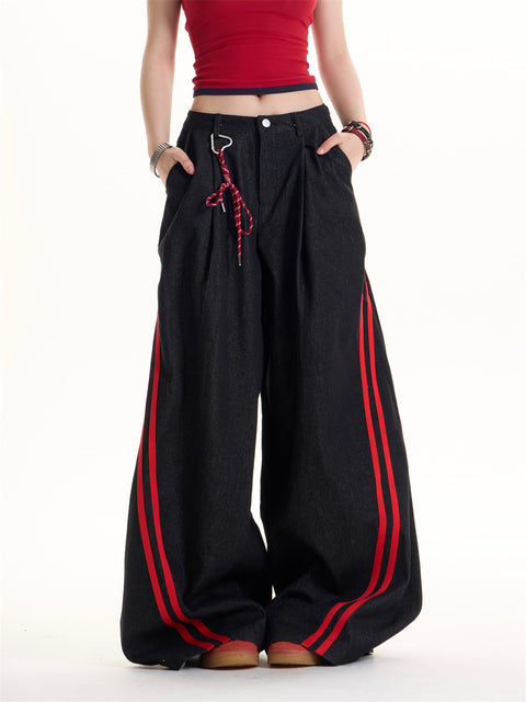 GKIKZ SHADOW BLAZE PANEL HEAVY DENIM PANT