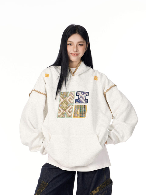 GKIKZ B-KID BLOCK OVERSIZED HOODIES