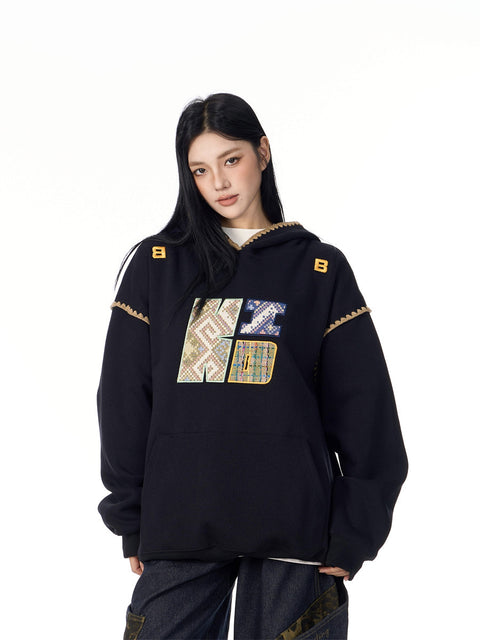 GKIKZ B-KID BLOCK OVERSIZED HOODIES