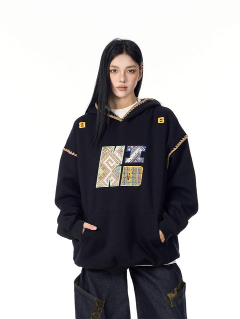 GKIKZ B-KID BLOCK OVERSIZED HOODIES