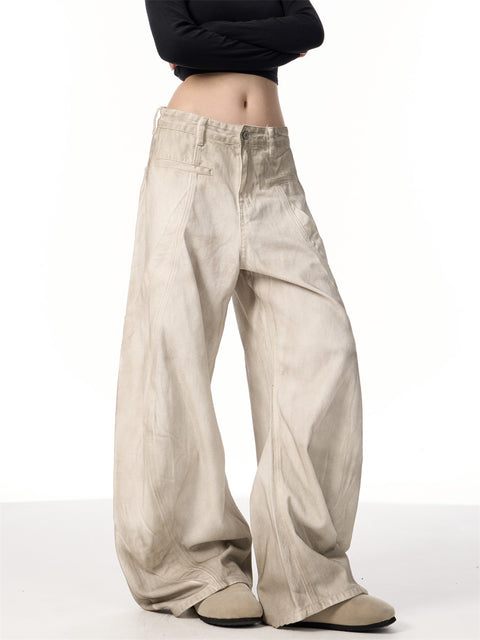 GKIKZ SAHARA DRIFTERS WIDE-LEG MACHETE JEANS
