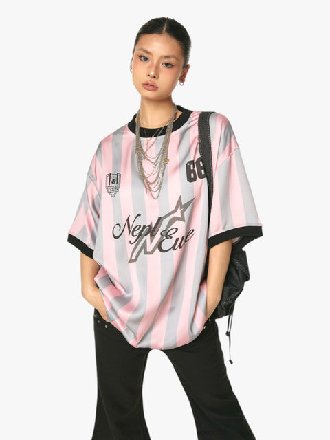 GKIKZ RETRO CONTRAST 66 STRIPES JERSEY