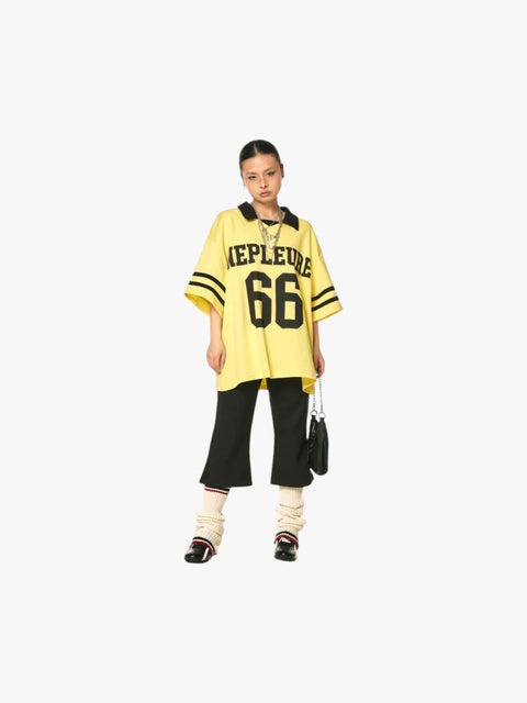 GKIKZ NEPLEURE 66 DROPPED SHOULDER VARSITY JERSEY