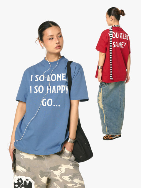 GKIKZ "YOU ALSO SAME?" HEAVY WEIGHT COTTON TEES