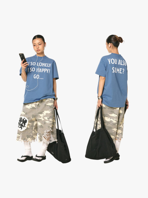 GKIKZ "YOU ALSO SAME?" HEAVY WEIGHT COTTON TEES