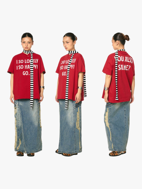 GKIKZ "YOU ALSO SAME?" HEAVY WEIGHT COTTON TEES