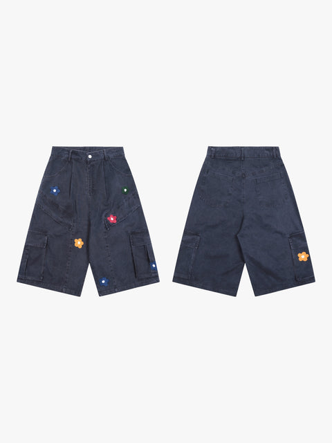 GKIKZ DAISY CARGO COTTON SHORTS