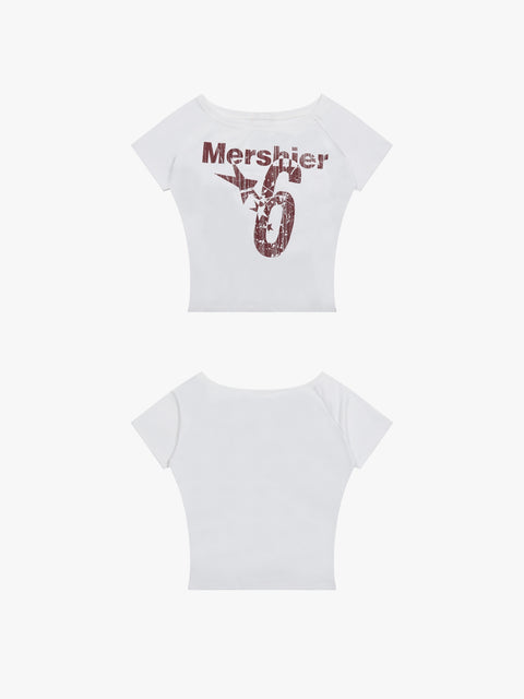GKIKZ MERSHEIR 6 OFF-SHOULDER TEES