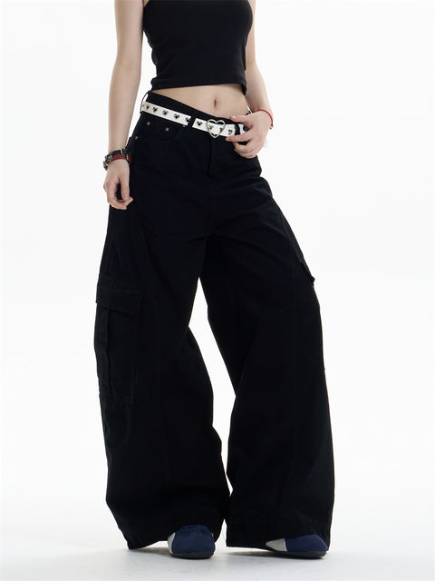 GKIKZ COMBAT CURVE WIDE-LEG CARGOS