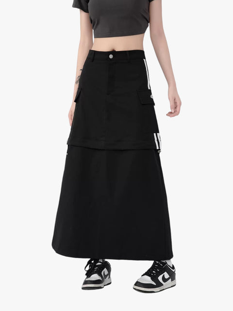 GKIKZ TRI-STRIPE DETACHABLE SKIRTS