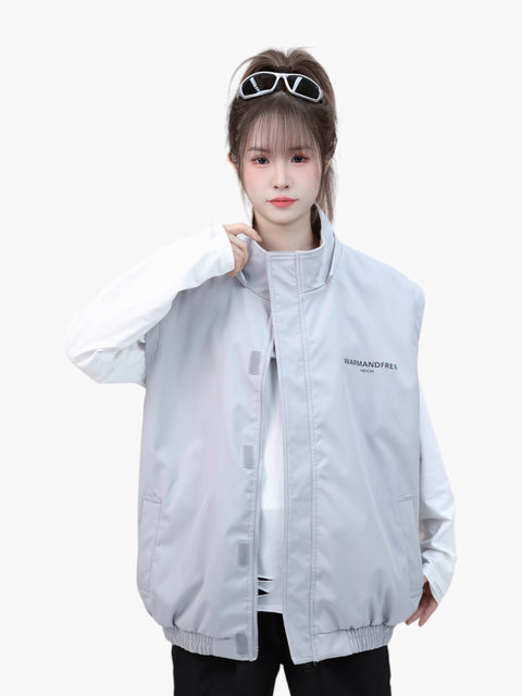 GKIKZ BLOCK COLOUR MULTI-PURPOSE DETACHABLE JACKET