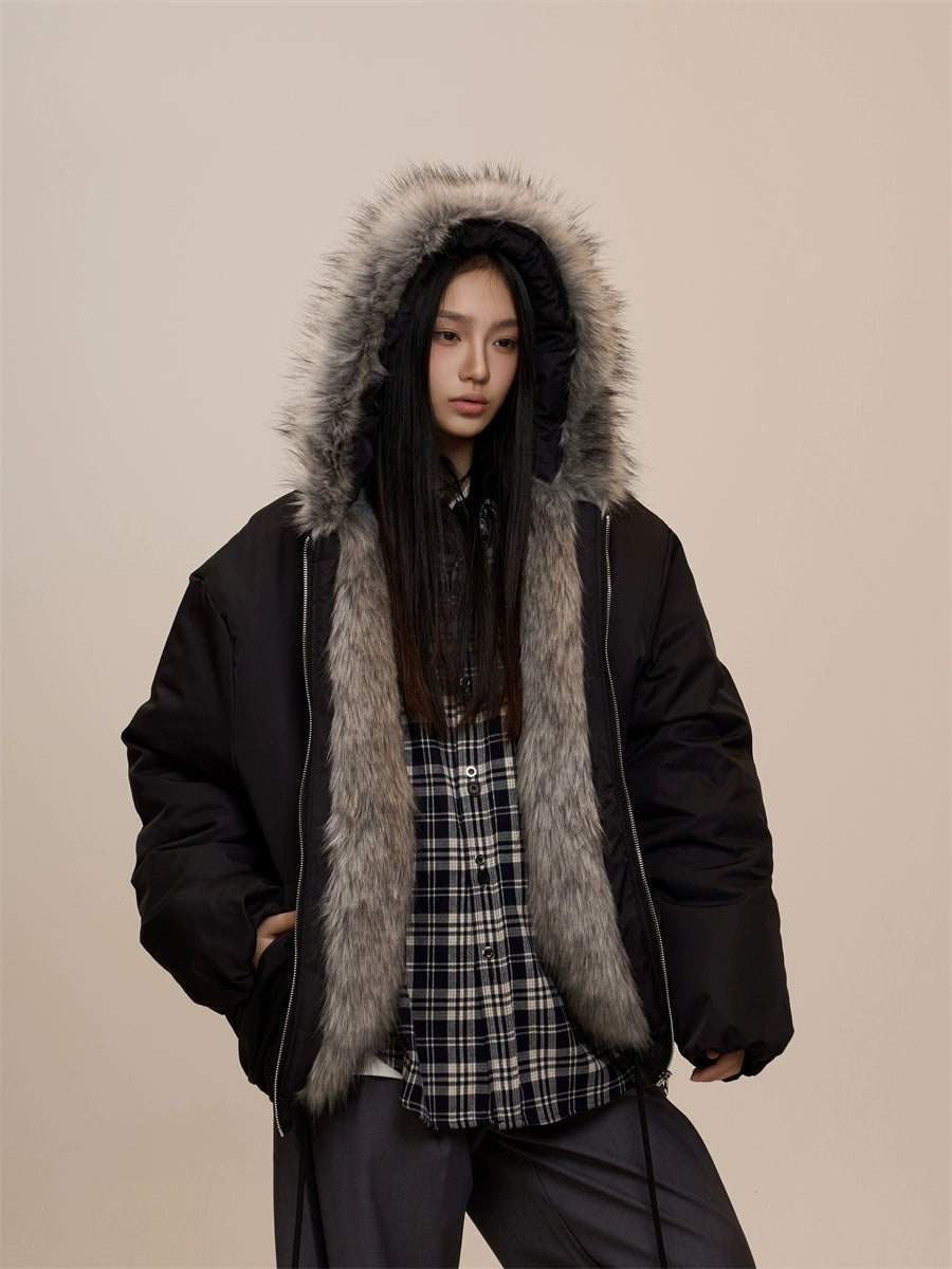 CHRISTMAS SPECIAL] GKIKZ LUXURIOUS FAUX FUR TRIM PARKA – Gkikz