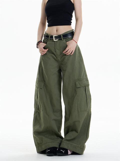 GKIKZ COMBAT CURVE WIDE-LEG CARGOS
