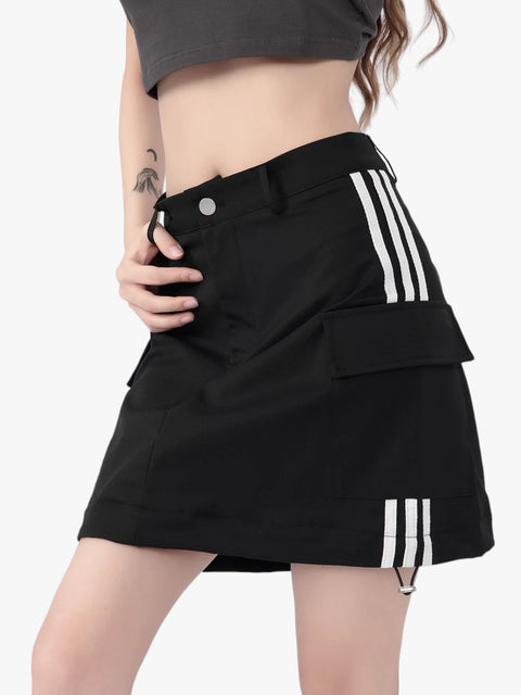 GKIKZ TRI-STRIPE DETACHABLE SKIRTS