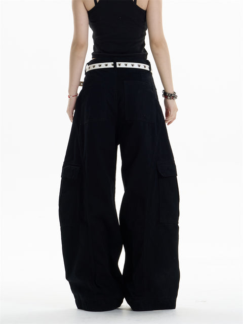 GKIKZ COMBAT CURVE WIDE-LEG CARGOS