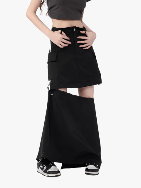 GKIKZ TRI-STRIPE DETACHABLE SKIRTS