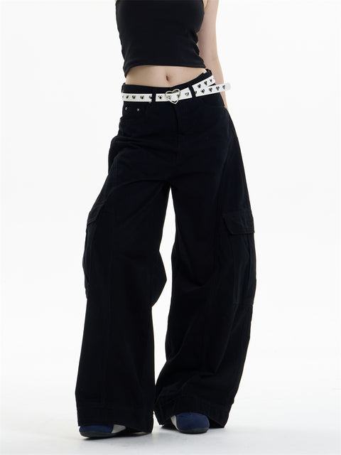 GKIKZ COMBAT CURVE WIDE-LEG CARGOS