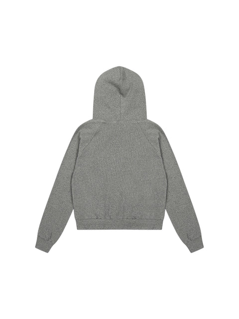 GKIKZ 🇬🇧 STUDDED FUR HOODED ZIP-UP