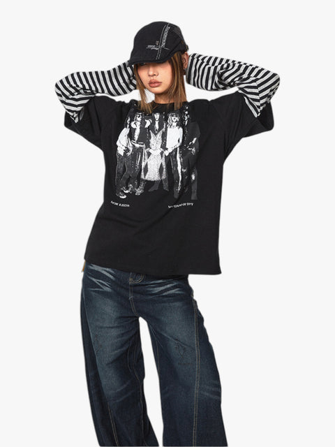 GKIKZ VINTAGE GRUNGE PREMIUM COTTON TEES