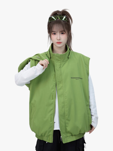 GKIKZ BLOCK COLOUR MULTI-PURPOSE DETACHABLE JACKET