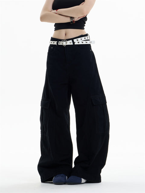 GKIKZ COMBAT CURVE WIDE-LEG CARGOS