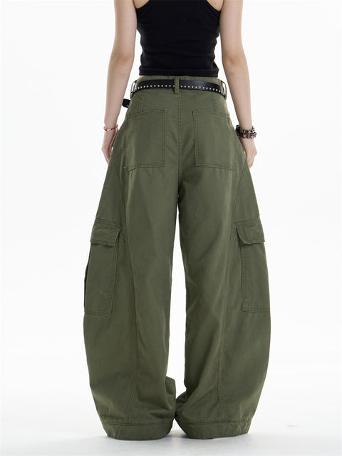 GKIKZ COMBAT CURVE WIDE-LEG CARGOS