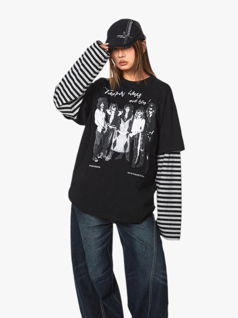 GKIKZ VINTAGE GRUNGE PREMIUM COTTON TEES