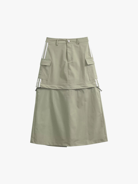 GKIKZ TRI-STRIPE DETACHABLE SKIRTS