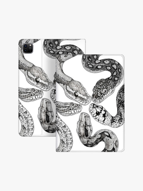 GKIKZ VENOM VISION TRIPLE FOLD ANTI-FALL IPAD CASE'S