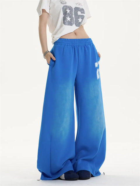GKIKZ SKYFADE WIDE-LEG SWEATPANTS