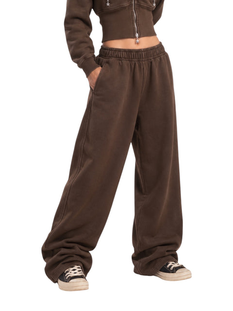 Sable Fur-Trim Cropped Hoodie Set
