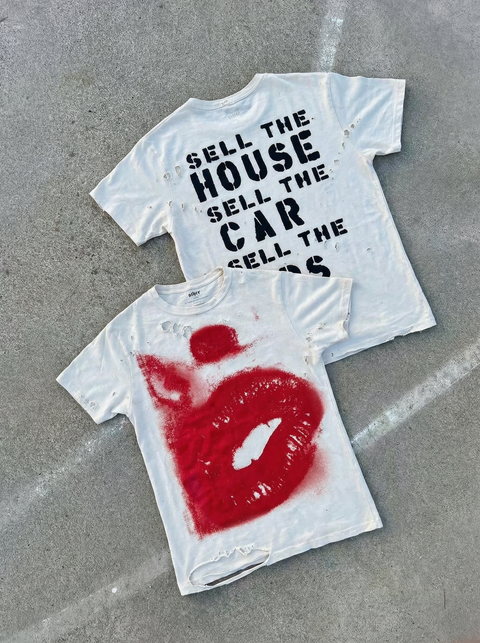 Distressed Lip's Tees