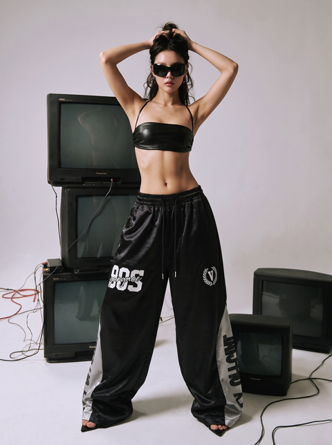 "90S Vengeance" Wide-Leg Pant