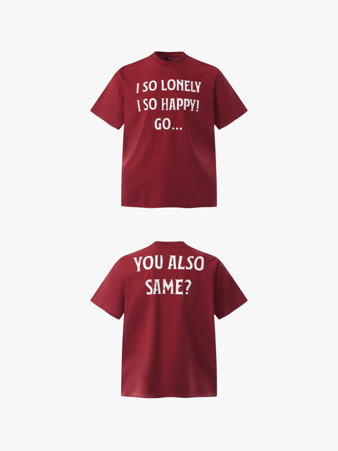 GKIKZ "YOU ALSO SAME?" HEAVY WEIGHT COTTON TEES