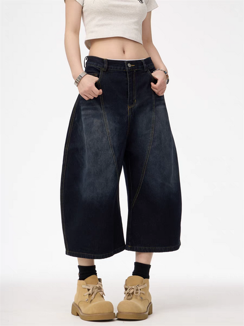 GKIKZ ULTRA-COOL WIDE-LEG JORTS