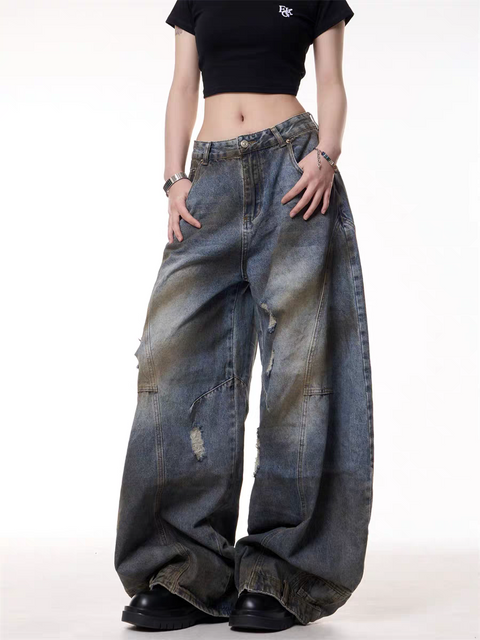 GKIKZ URBAN DRIFT MAX-WIDE JEAN PANTS