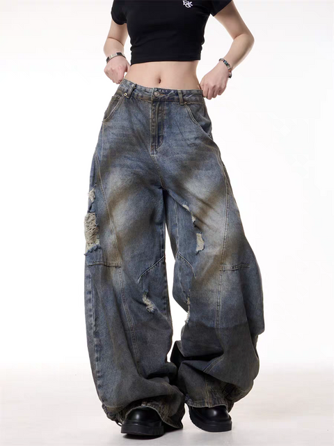 GKIKZ URBAN DRIFT MAX-WIDE JEAN PANTS