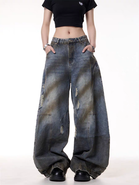 GKIKZ URBAN DRIFT MAX-WIDE JEAN PANTS