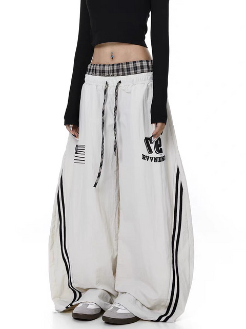 Dual-Waist Stripes Joggers