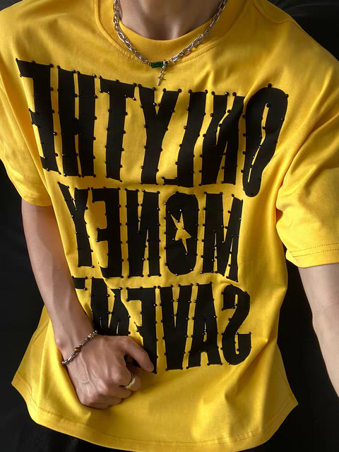"Only Money Save Me" Pure Cotton Tees