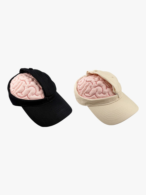 GKIKZ "SEE I GOT BRAIN" BREATHABLE PURE COTTON CAP