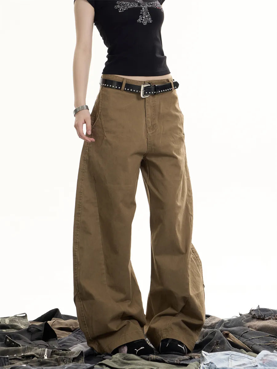 GKIKZ TERRAIN CUT COTTON TROUSERS