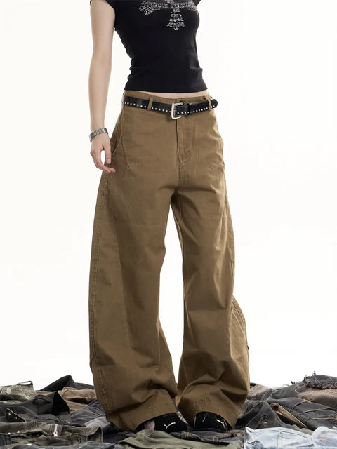 [25AW NEW ARRIVAL] GKIKZ TERRAIN CUT COTTON TROUSERS