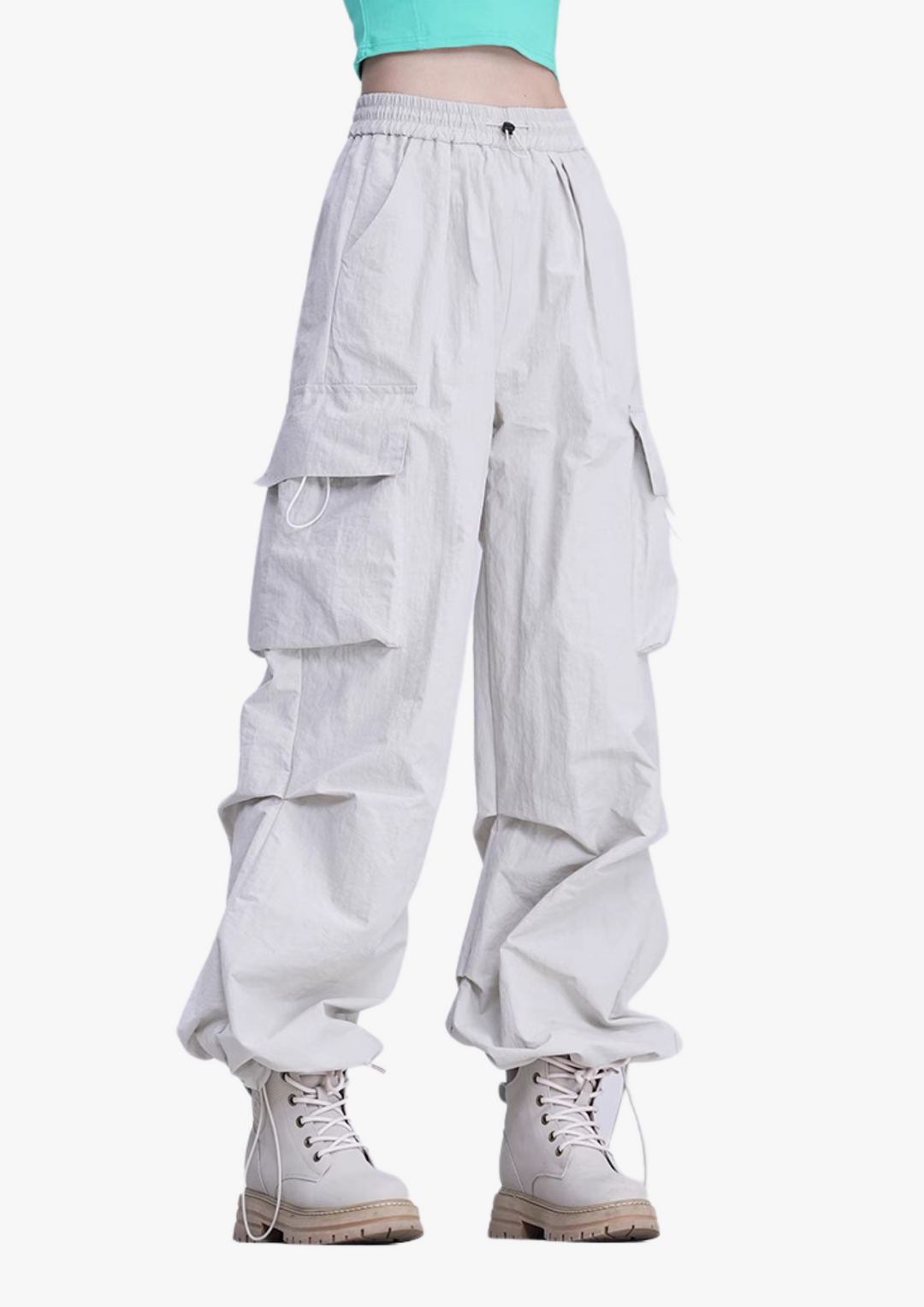 GKIKZ BLOCK COLOUR'S LARGE POCKET CARGOS