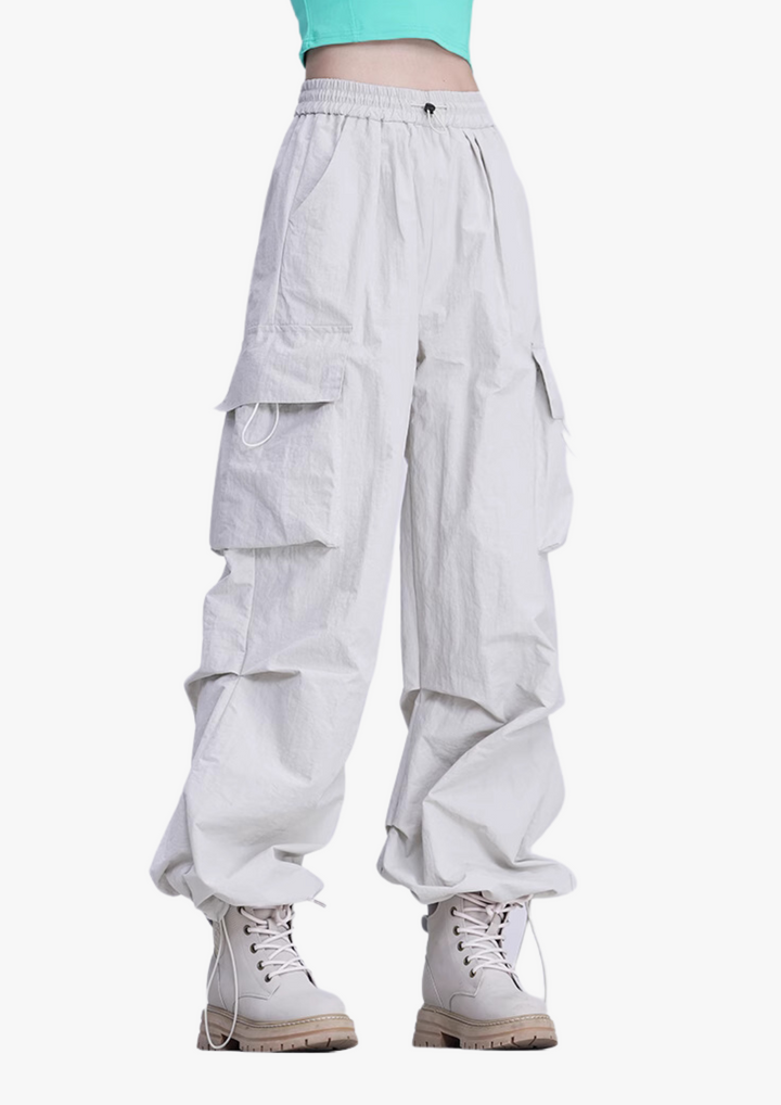 GKIKZ BLOCK COLOUR'S LARGE POCKET CARGOS